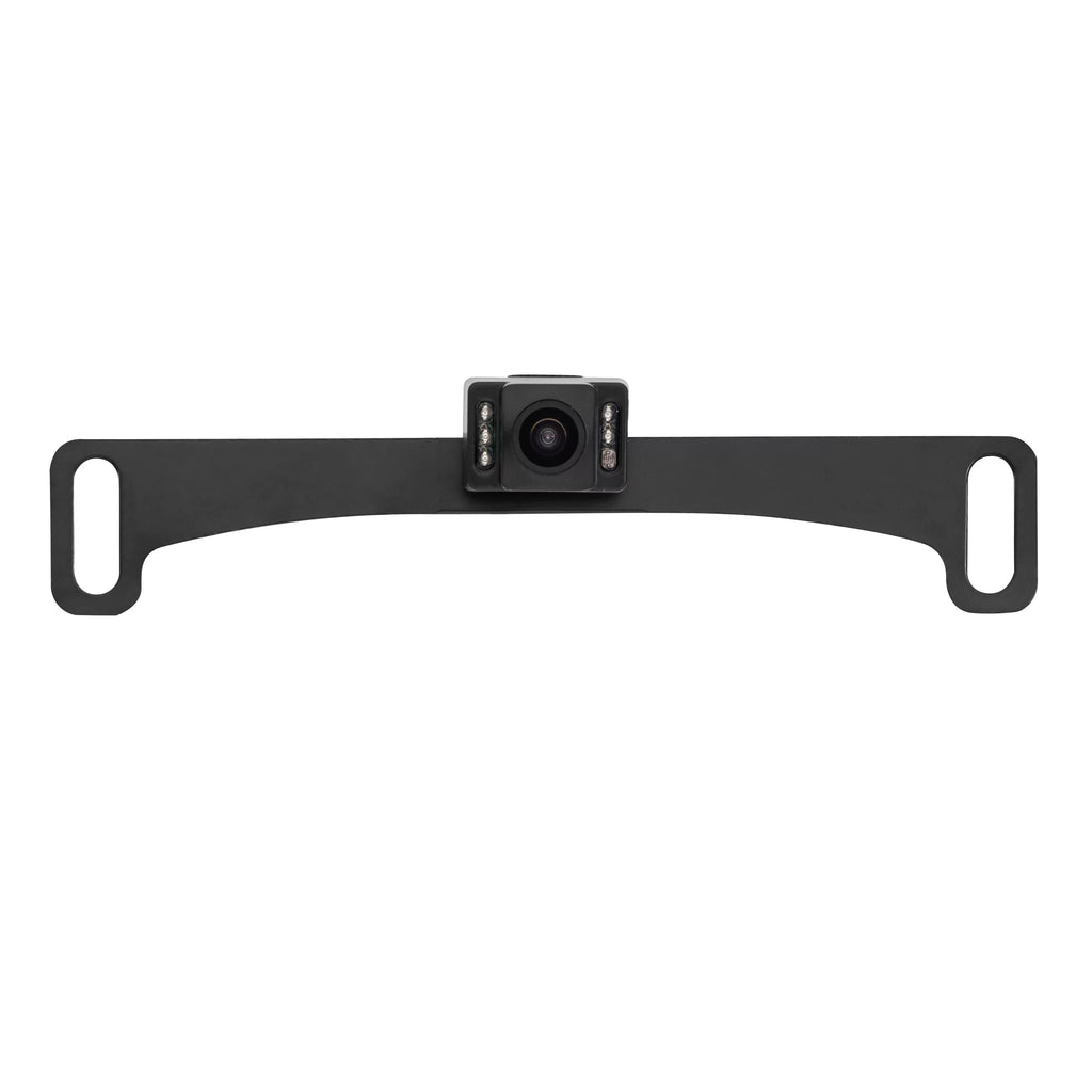 BOYO VTL17IR - Concealed License Plate Backup Camera with Night Vision and Guide Parking Lines Jet
