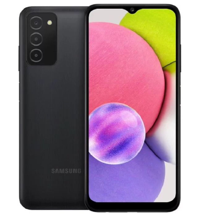 Restored SPHA037UANBRB Boost Mobile Galaxy 6.5" A03 32GB 3GB RAM 4G LTE Ebony (Refurbished)