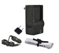 Lumix DMC-FZ45 Off Camera 'ligent' Rapid Charger + Nwv Direct Microfiber Cleaning Cloth.