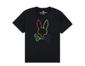 Psycho BunnyPsycho Bunny Leo Bunny Men's Big and Tall Tee Jet