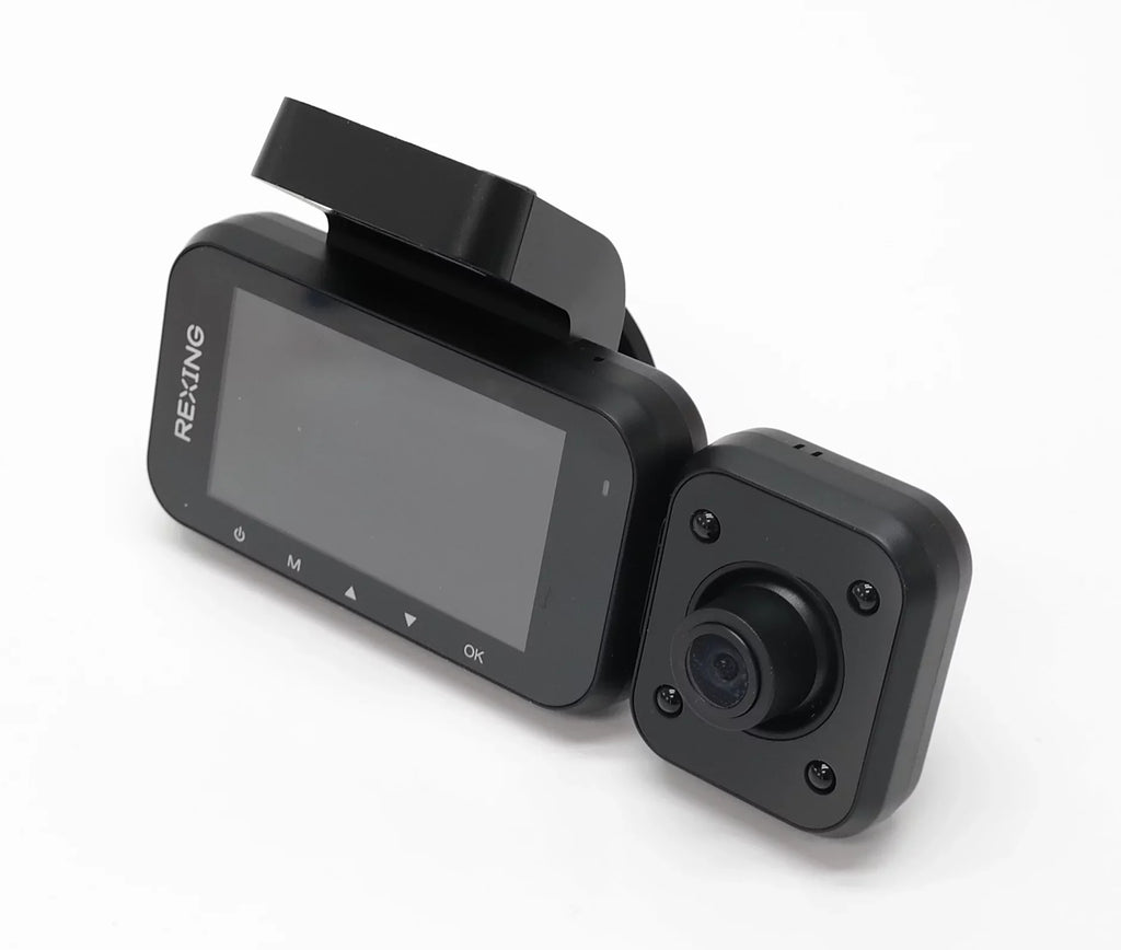 Pre-Owned Rexing V5C Plus 4K Front+Cabin Dash Cam 3" LCD Screen - Dark FULL SET