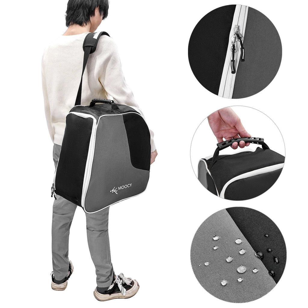 Ski Boots Bag Snowboard Boots Bag Travel Boot Bag for Ski Helmets Ski Boot Gloves