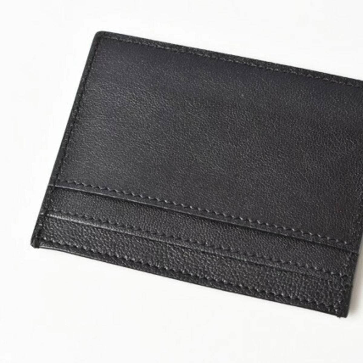 Pre-Owned Saint Laurent / Card Case YSL SAINT LAURENT Paisley Pattern Studs Leather Dark 375949 (Like New)