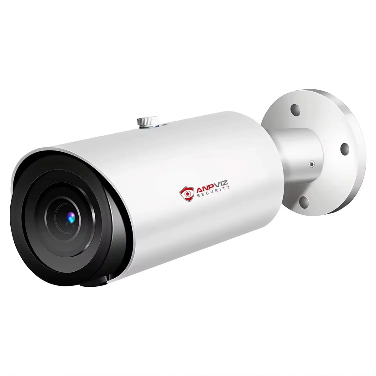 ANPVIZ 5MP Bullet Camera 4X Zoom Camera Support Human Vehicle Detection 30M IR Distance Built in Mic H.265 IP66