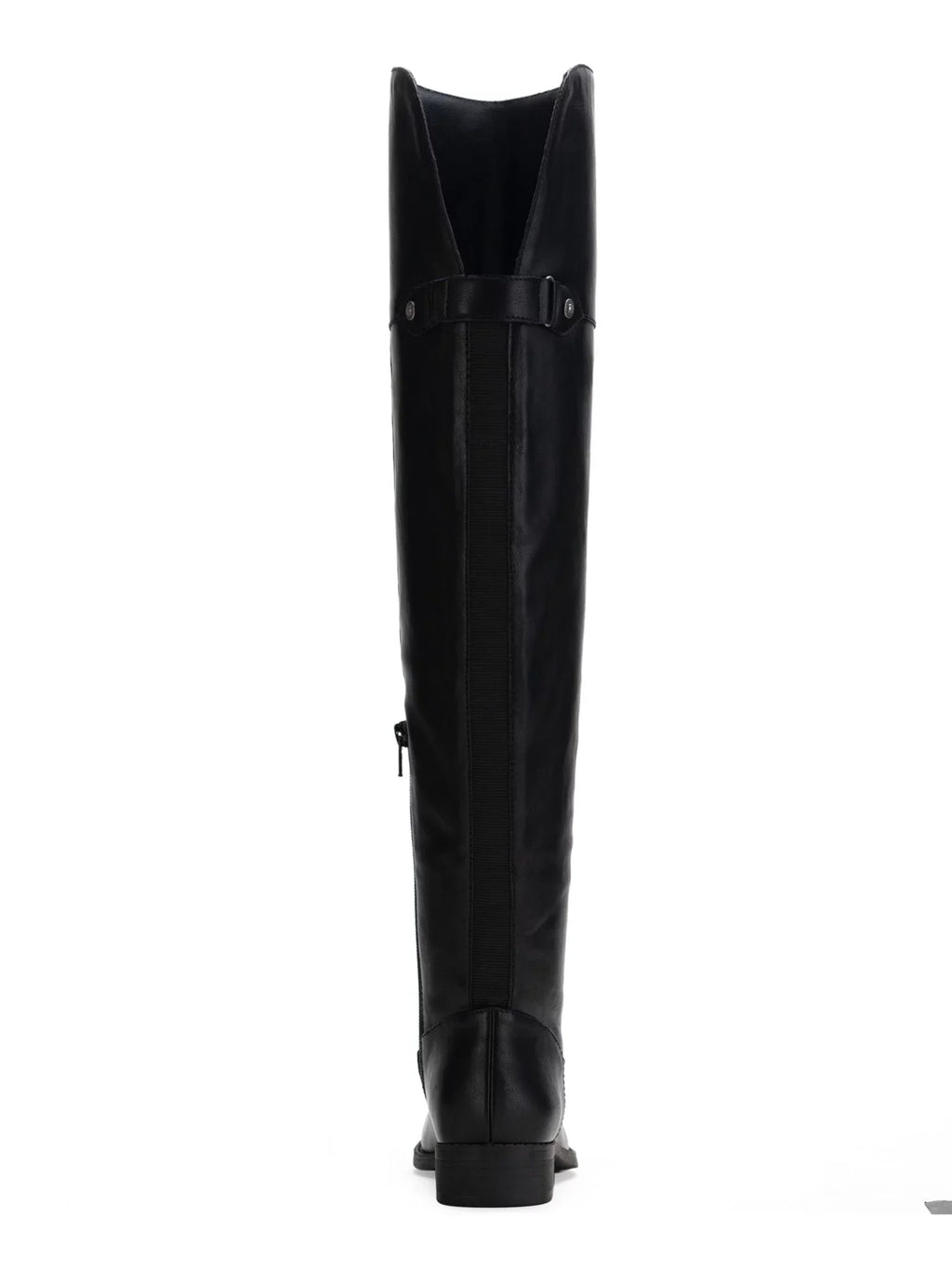 SUN STONE Womens Jet Cushioned Gore Stretch Slip Resistant Allicce Round Toe Block Heel Zip-Up Dress Boots Shoes 11 M