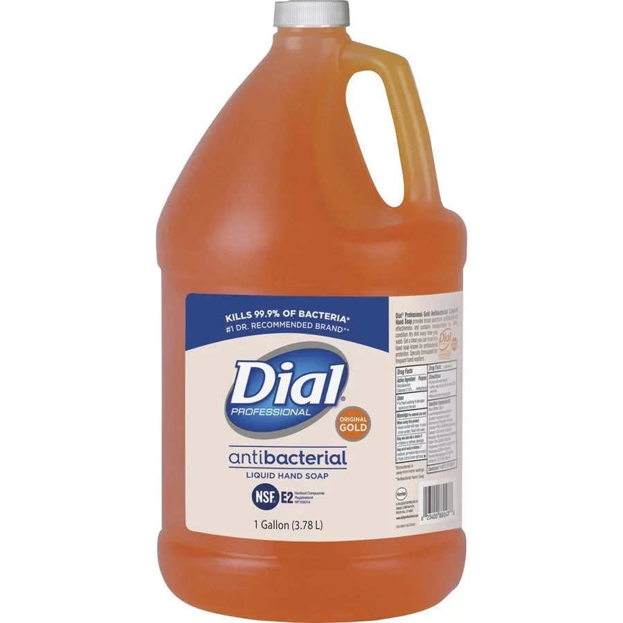Dial Professional Original Gold Liquid Hand Soap Refill - 1 gal (3.8 L) - Skin, Hand - 1 Each | Bundle of 2 Each