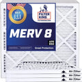 Filter King 26x48x1 Air Filter | 4-PACK | MERV 8 HVAC Pleated A/C Furnace Filters | MADE IN USA | Actual Size: 26 x 48 x .75"