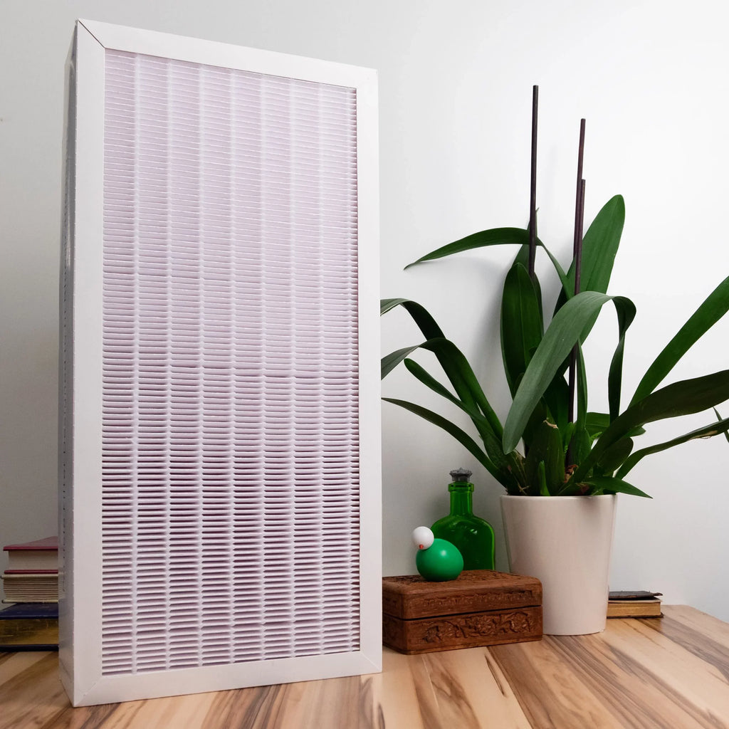 Filter Bros BA-400S Compatible With BLUEAIR 400 Dual Protection Series HEPA Replacement Particle Filter For 480i, 402, 403, 405, 410, 450E, 455EB Blue Sky SmokeStop