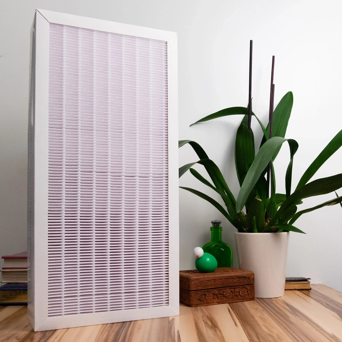 Filter Bros BA-400S Compatible With BLUEAIR 400 Dual Protection Series HEPA Replacement Particle Filter For 480i, 402, 403, 405, 410, 450E, 455EB Blue Sky SmokeStop