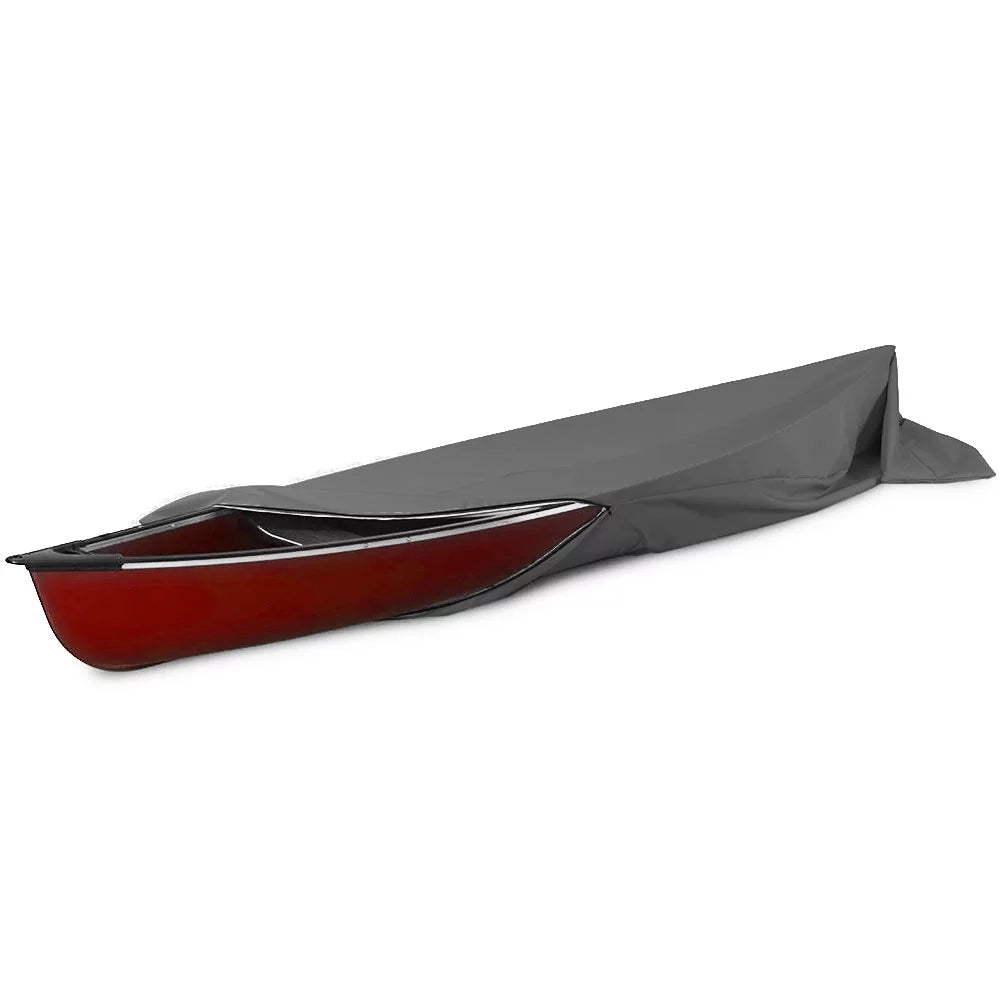 NEH Heavy-Duty Kayak Canoe Boat Cover- 10ft- Waterproof, Dust and Sun Protection- Storage & Travel - Grey