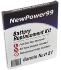 Garmin Dash Cam 45 Battery Replacement Kit with Tools, Video Instructions, Extended Life Battery and Full One Year Warranty