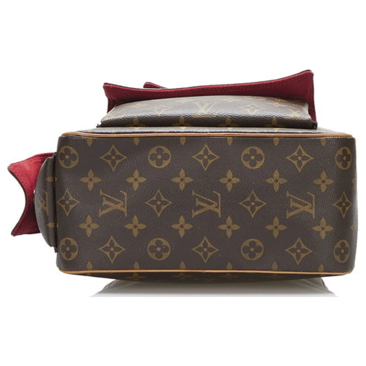 Pre-Owned Louis Vuitton Monogram Exantry Cite Handbag M51161 Brown Plastic Leather Ladies LOUIS VUITTON (Good)