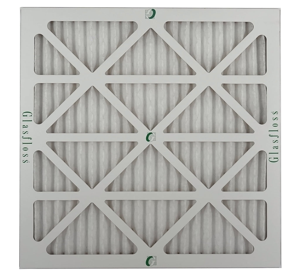 Glasfloss Air Filter 18x20x2 - 2" MERV 10 - (Pack of 12) - Pleated AC or HVAC Air Filter - Furnace Air Filter - Home or Office - Made In The USA.