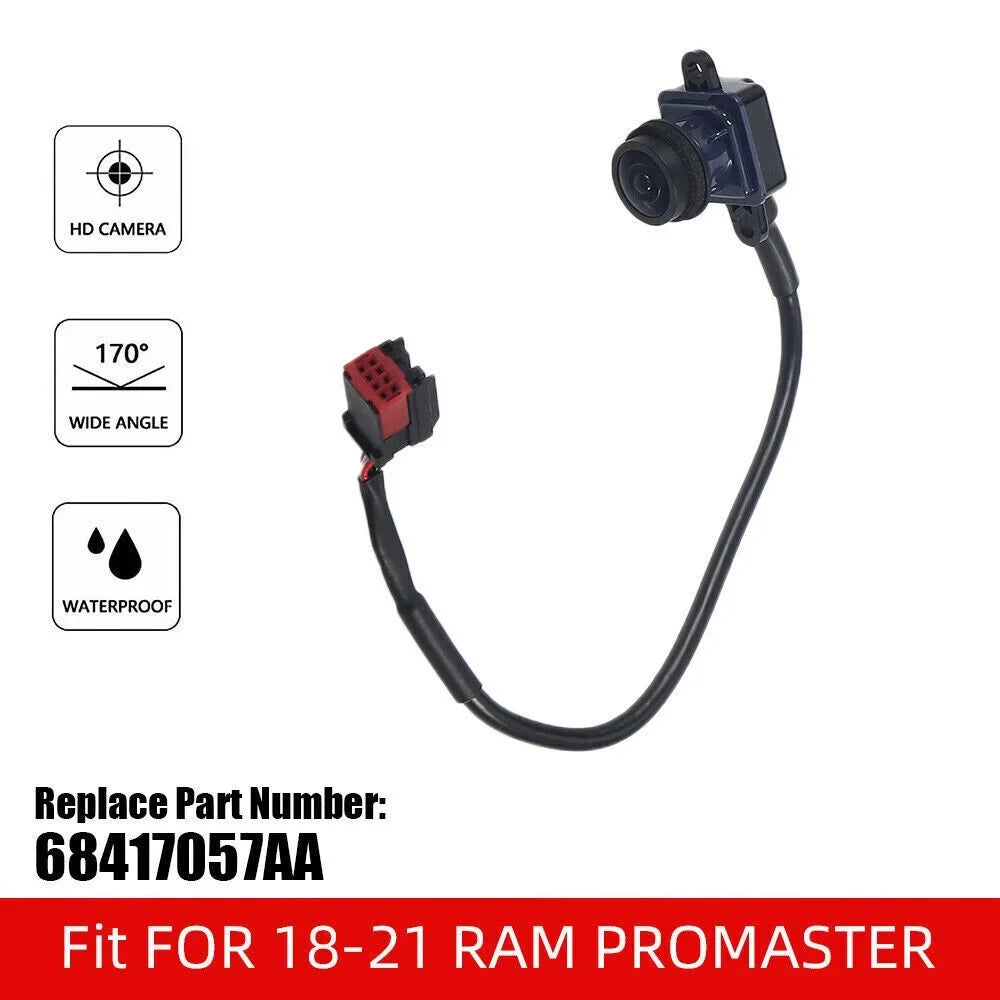 Jahy2Tech OEM Rearview Camera for RAM PROMASTER 1500 2500 3500 2018-2021 - High-Quality Replacement