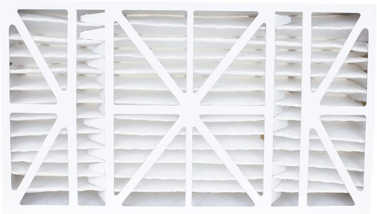 Filterbuy 15.75x27.63x3.50 MERV 8 Pleated HVAC AC Furnace Air Filters for Aprilaire Space-Gard 104/2140 (2-Pack)