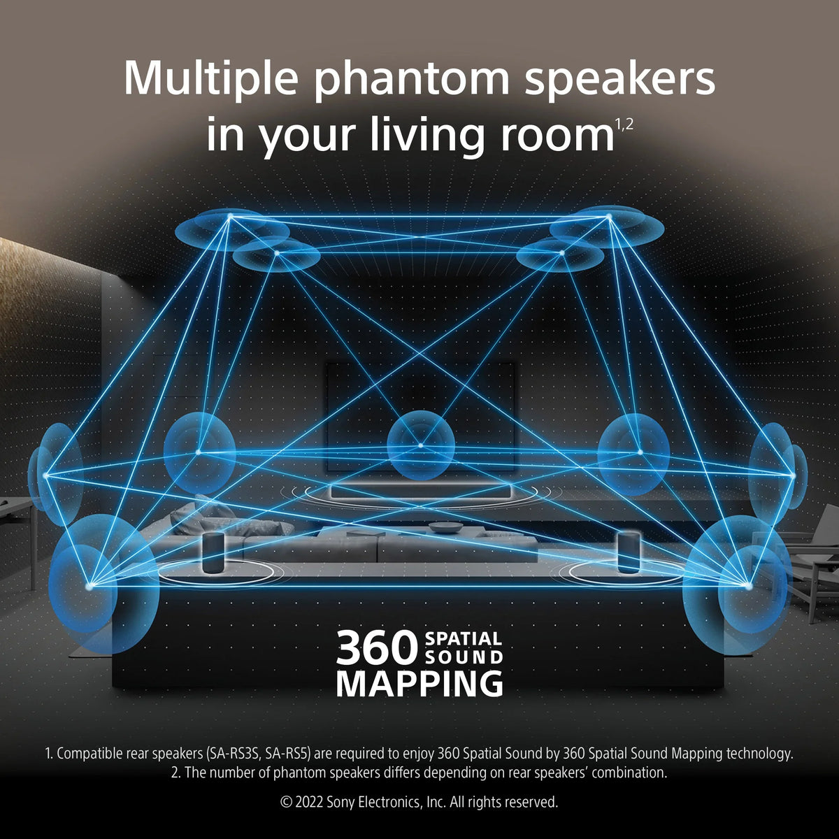 HT-A3000 3.1ch Soundbar with Dolby Atmos & DTS:X