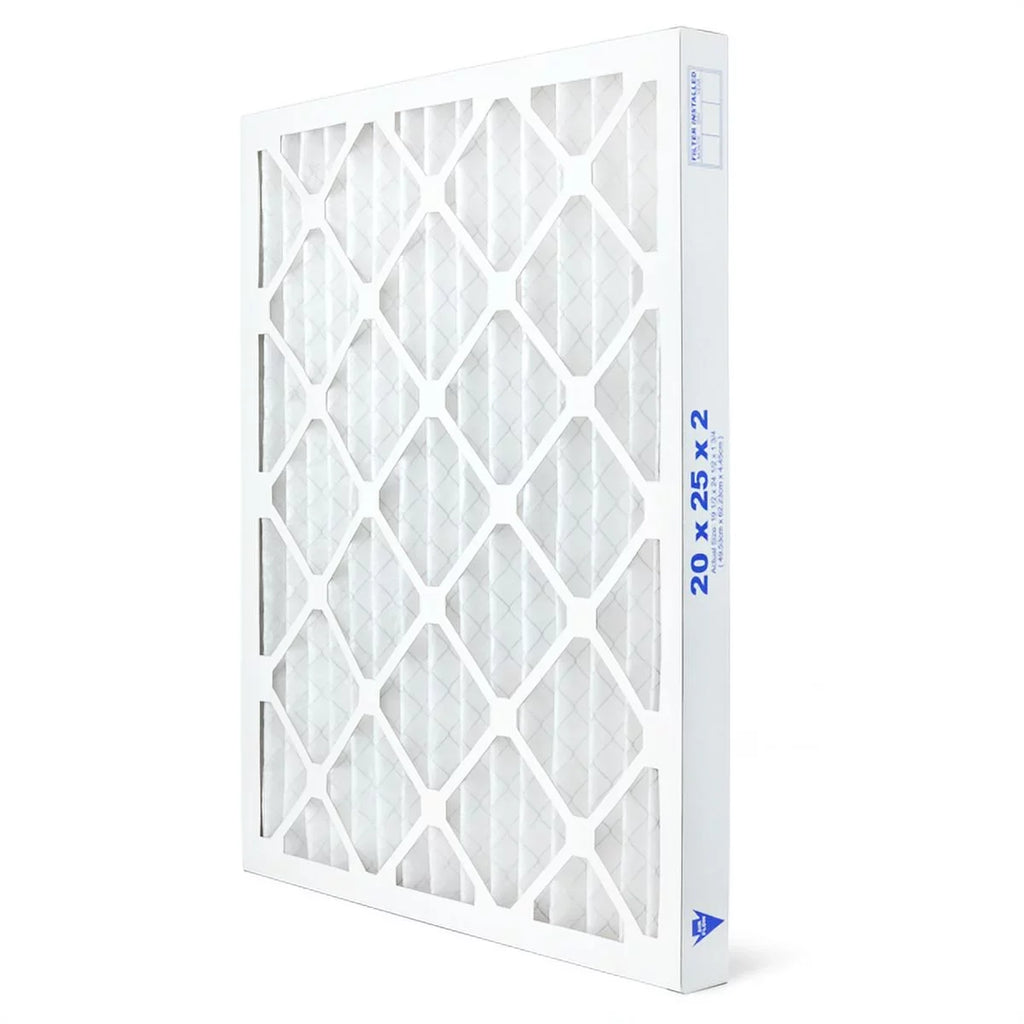 AIRx Filters 20x25x2 Air Filter MERV 8 Pleated HVAC AC Furnace Air Filter, Dust 6-Pack, Made in the USA