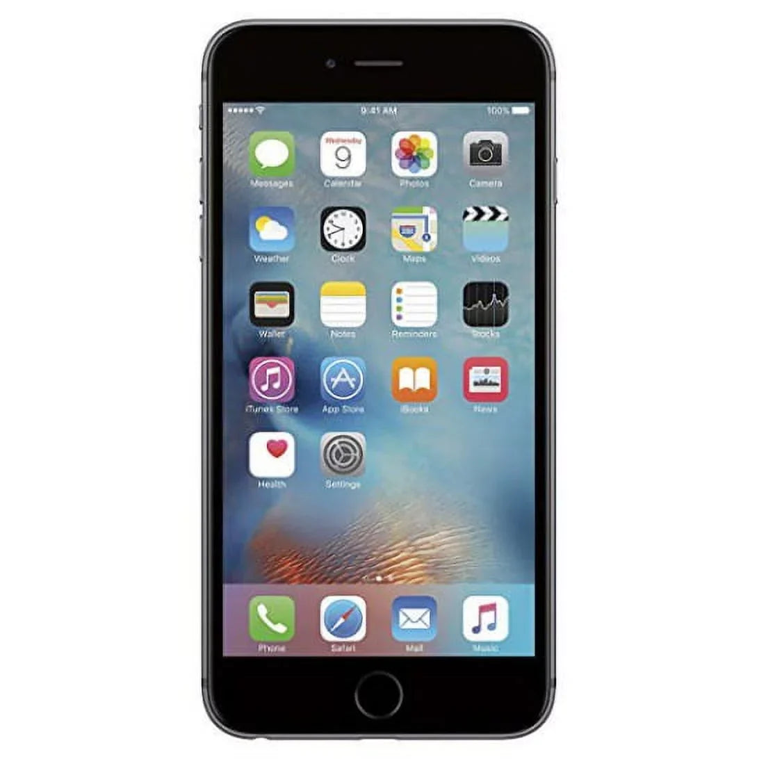 Restored iPhone 6s Plus 16 GB International Unlocked Cellphone - Retail Packaging (Space Gray) (Refurbished)