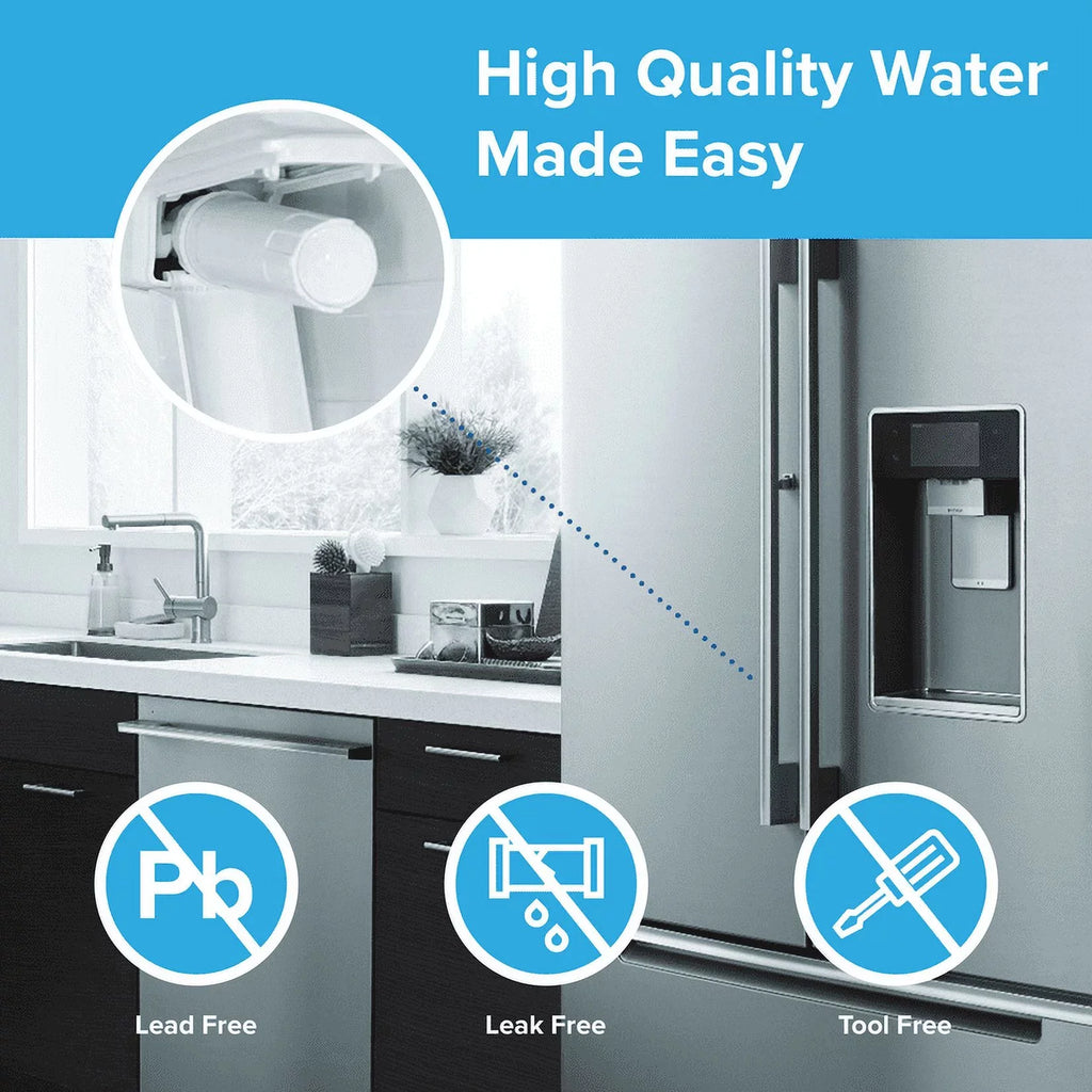 Brio 6020A Refrigerator Water Filter Replacement Compatible With LT800P, ADQ73613401 Kenmore 9490, 46-9490, ADQ73613402