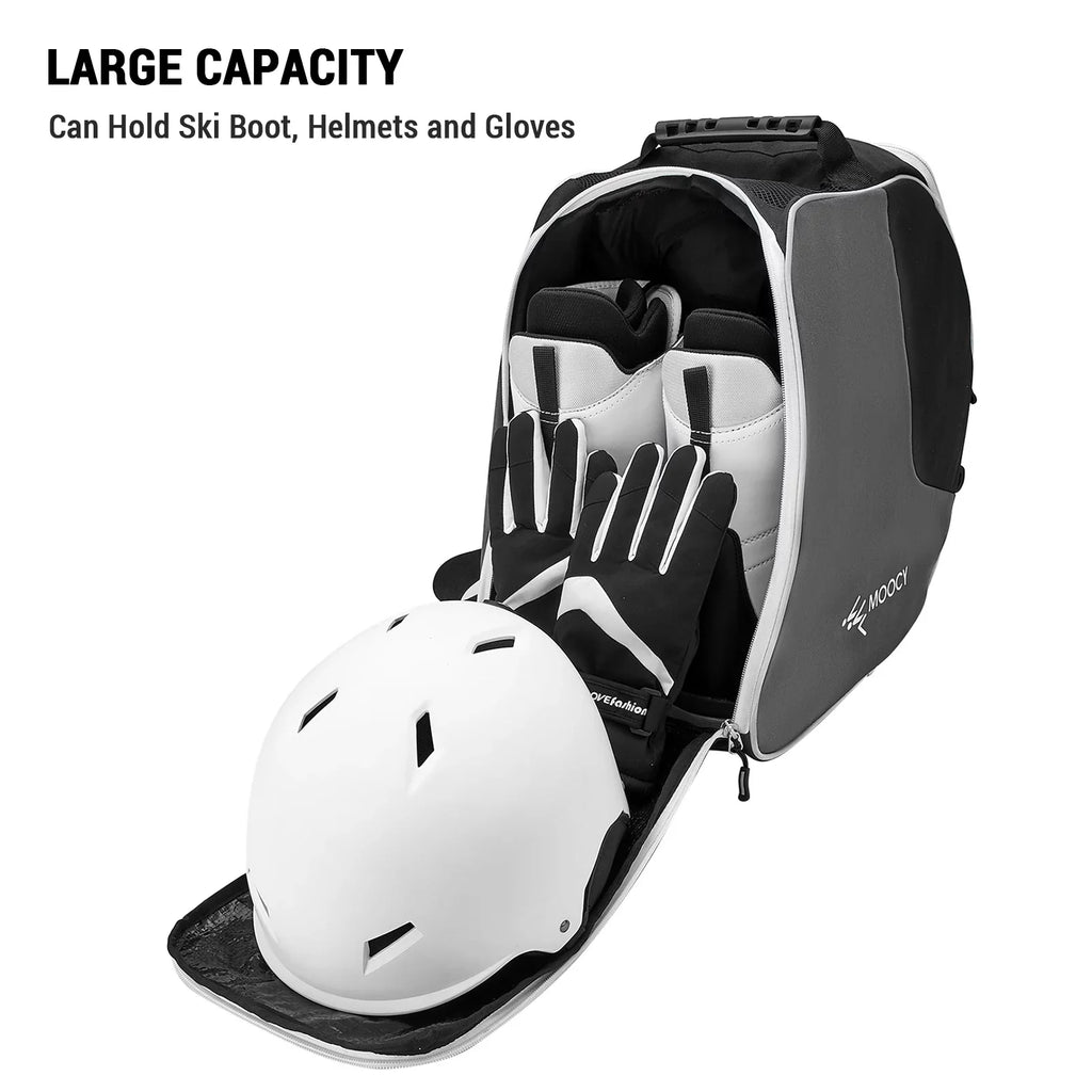 Ski Boots Bag Snowboard Boots Bag Travel Boot Bag for Ski Helmets Ski Boot Gloves
