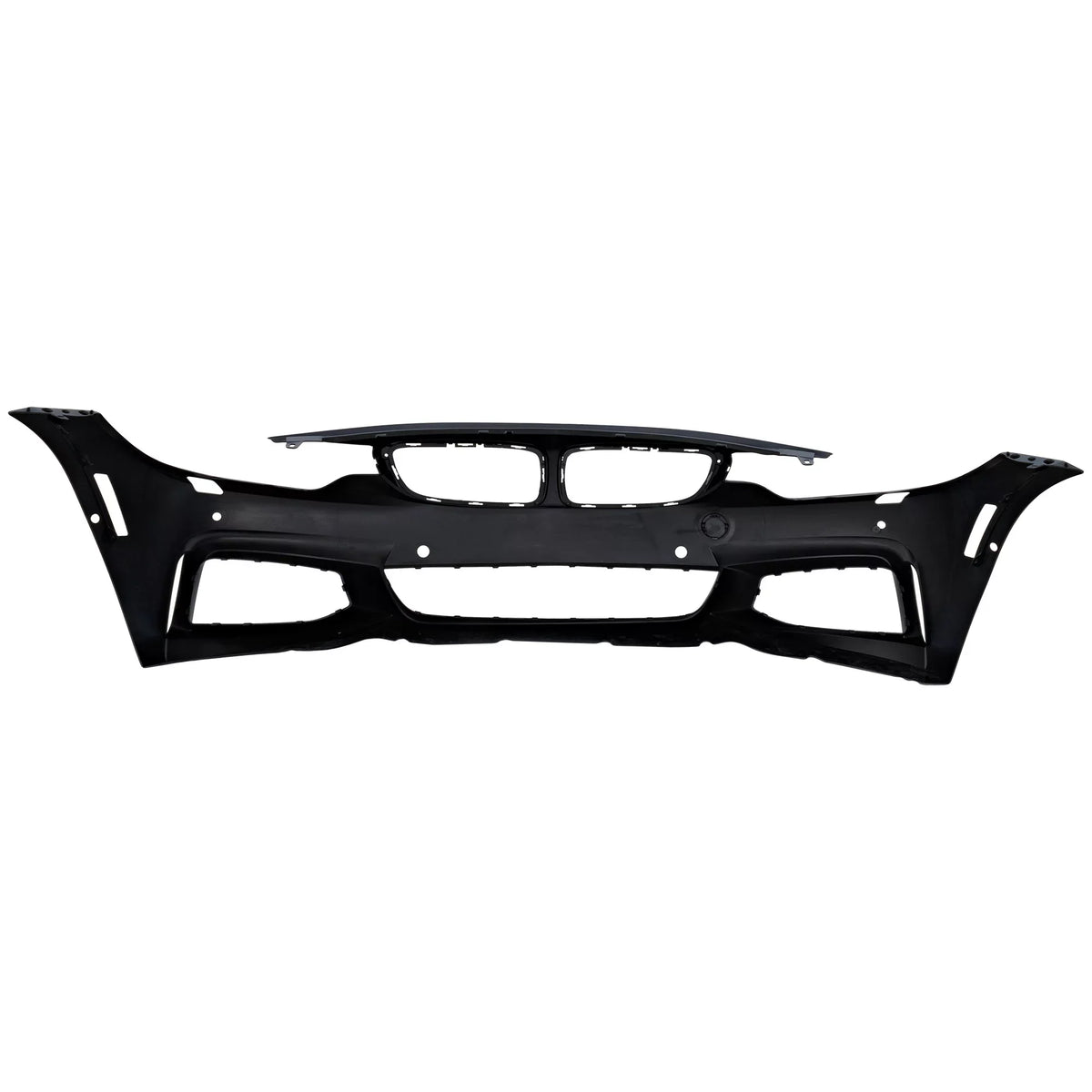 Front BUMPER COVER Compatible For 4-SERIES 2014-2018 Primed with M Sport Line with HLW PDC Sensor Holes/Cam Conv/Coupe/HB- CAPA