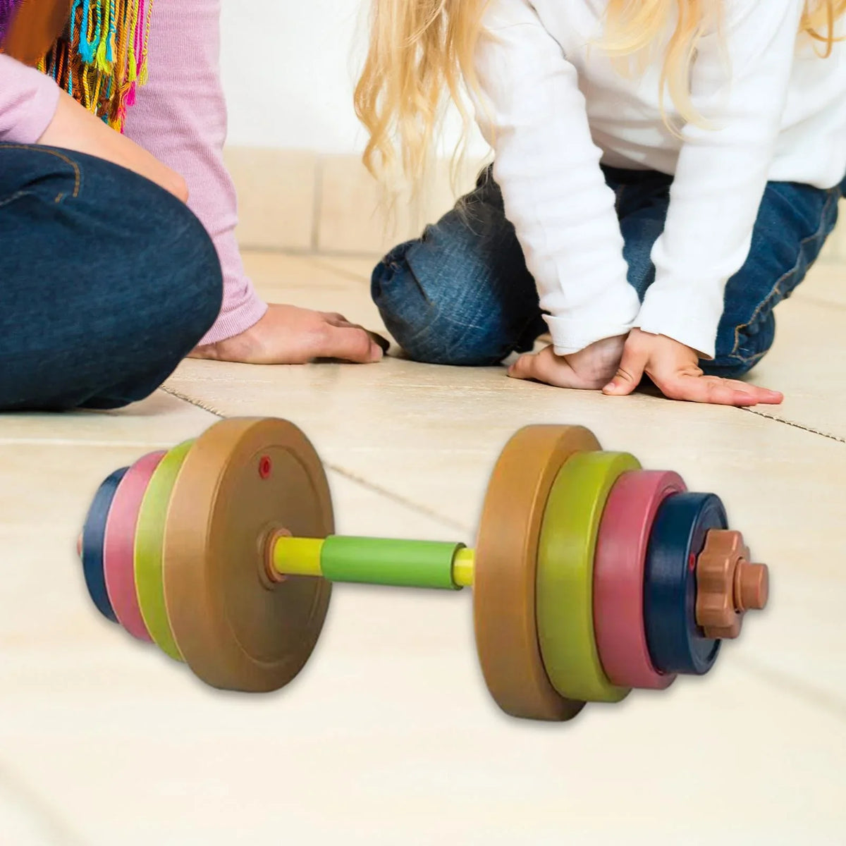 DOLITY Kids Exercise Load Toys Fitness Toys Dumbbells for Children Girls Kids 3~8 B