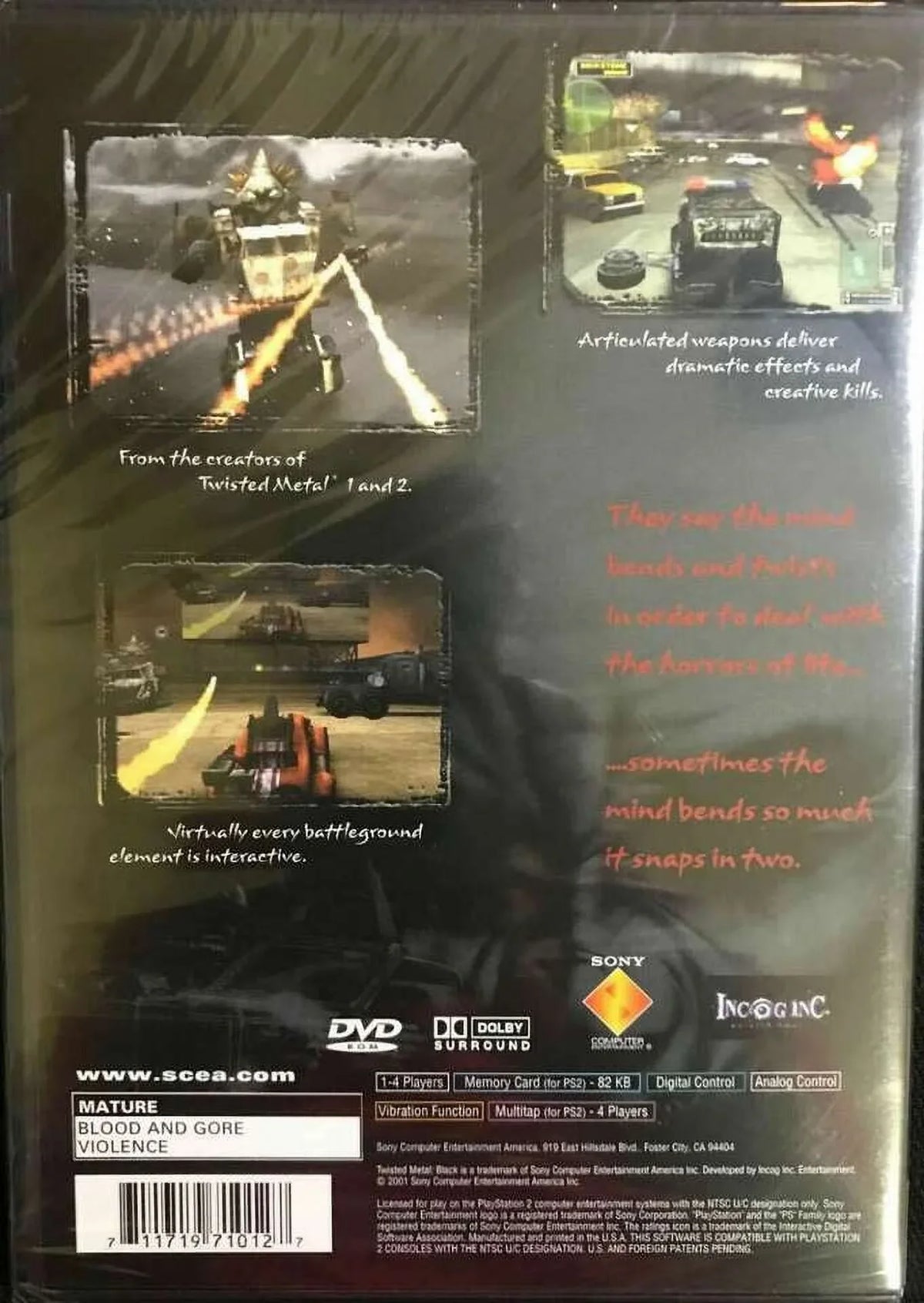 Twisted Metal: Jet (Greatest Hits) PS2 (Brand New Factory Sealed US Version)
