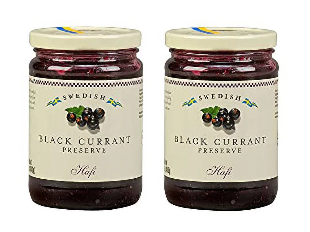 Hafi Dark Currant Preserve - 14.1 Oz Per Jar - 2 Pack
