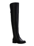 SUN STONE Womens Jet Cushioned Gore Stretch Slip Resistant Allicce Round Toe Block Heel Zip-Up Dress Boots Shoes 11 M
