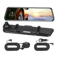 iMounTEK Car DVR 4K HD Dash Cam Dual Lens Recorder 170° Angle Camera with Night Vision, G-Sensor, Parking Monitor