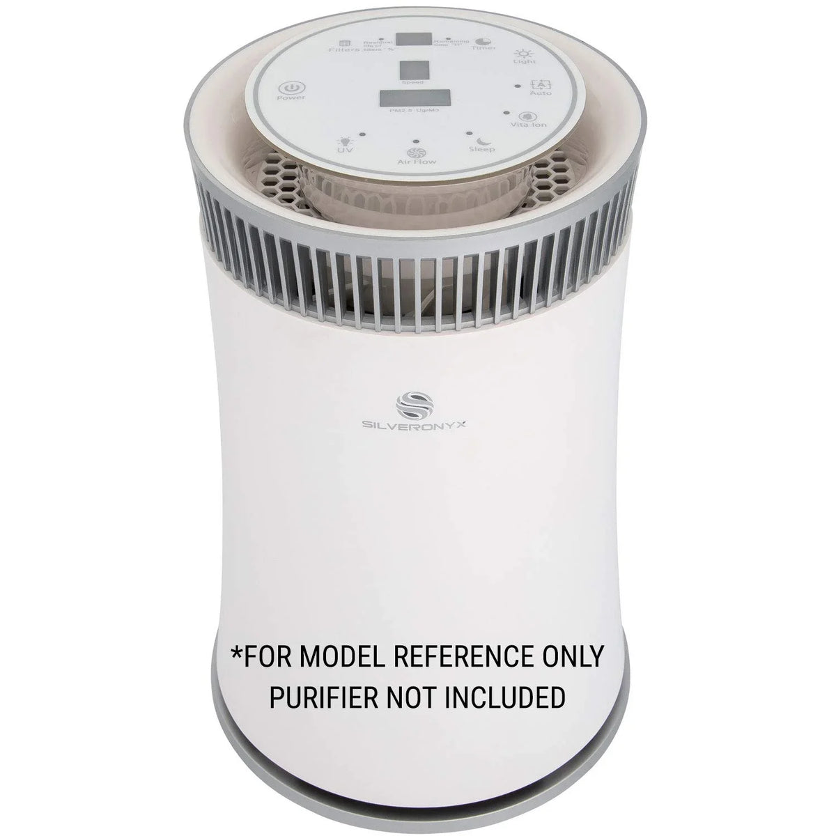 HEPA Filter Replacement Filter SilverOnyx (5-Speed), H13 True HEPA Filter Replacement for Air Purifier for Large Room, Home, Bedroom, Dust, Smoke & Pet Dander - H13 HEPA Filter Replacement - White