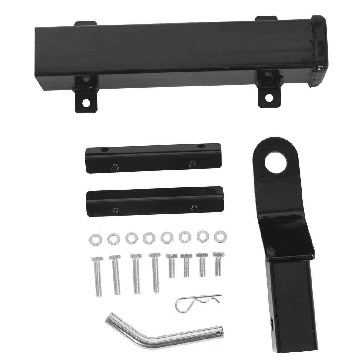 Golf Cart Trailer Hitch Receiver 2" Rear Receiver Hitch Kit Club Car EZGO Yamaha Universal Rear Seat Trailer Hitch Receiver