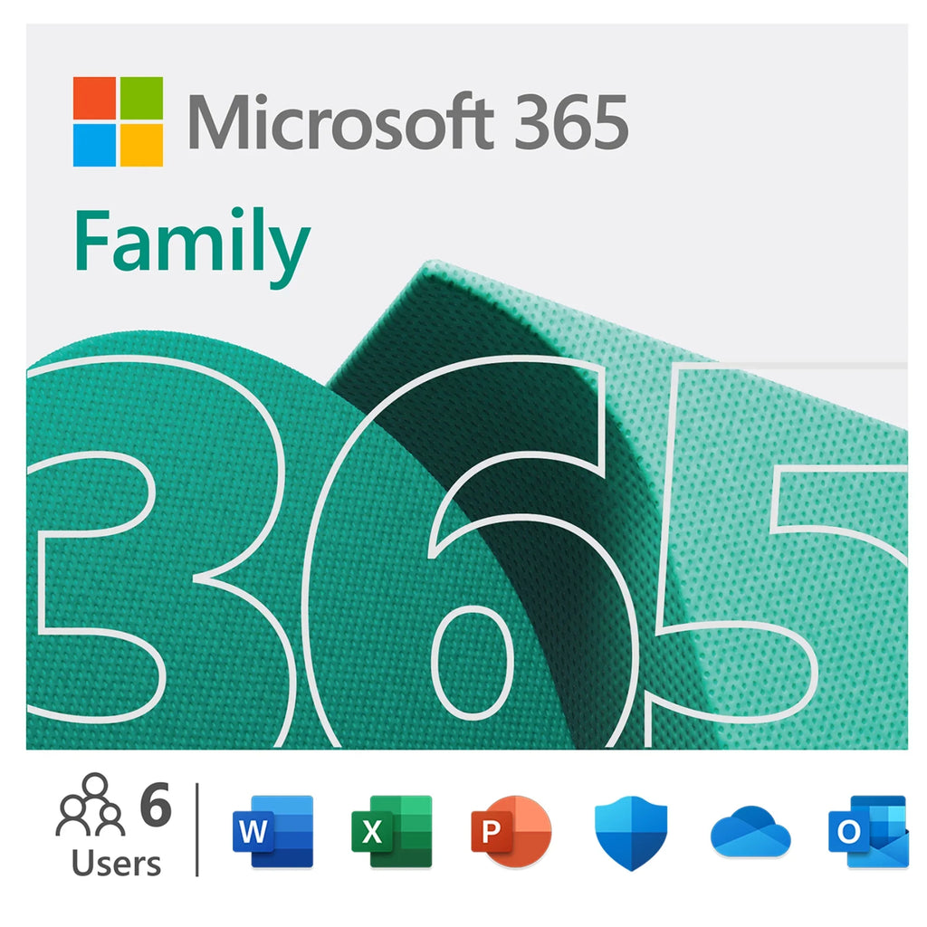 365 Family | 12-Month Subscription, up to 6 people | Premium Office apps | 1TB OneDrive cloud storage | PC/Mac Download