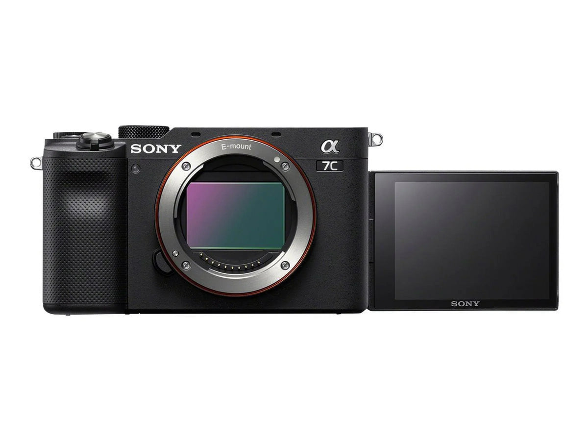 a7C ILCE-7C - Digital camera - mirrorless - 24.2 MP - Full Frame - 4K / 30 fps - body only - Wireless LAN, NFC, Bluetooth - Ebony
