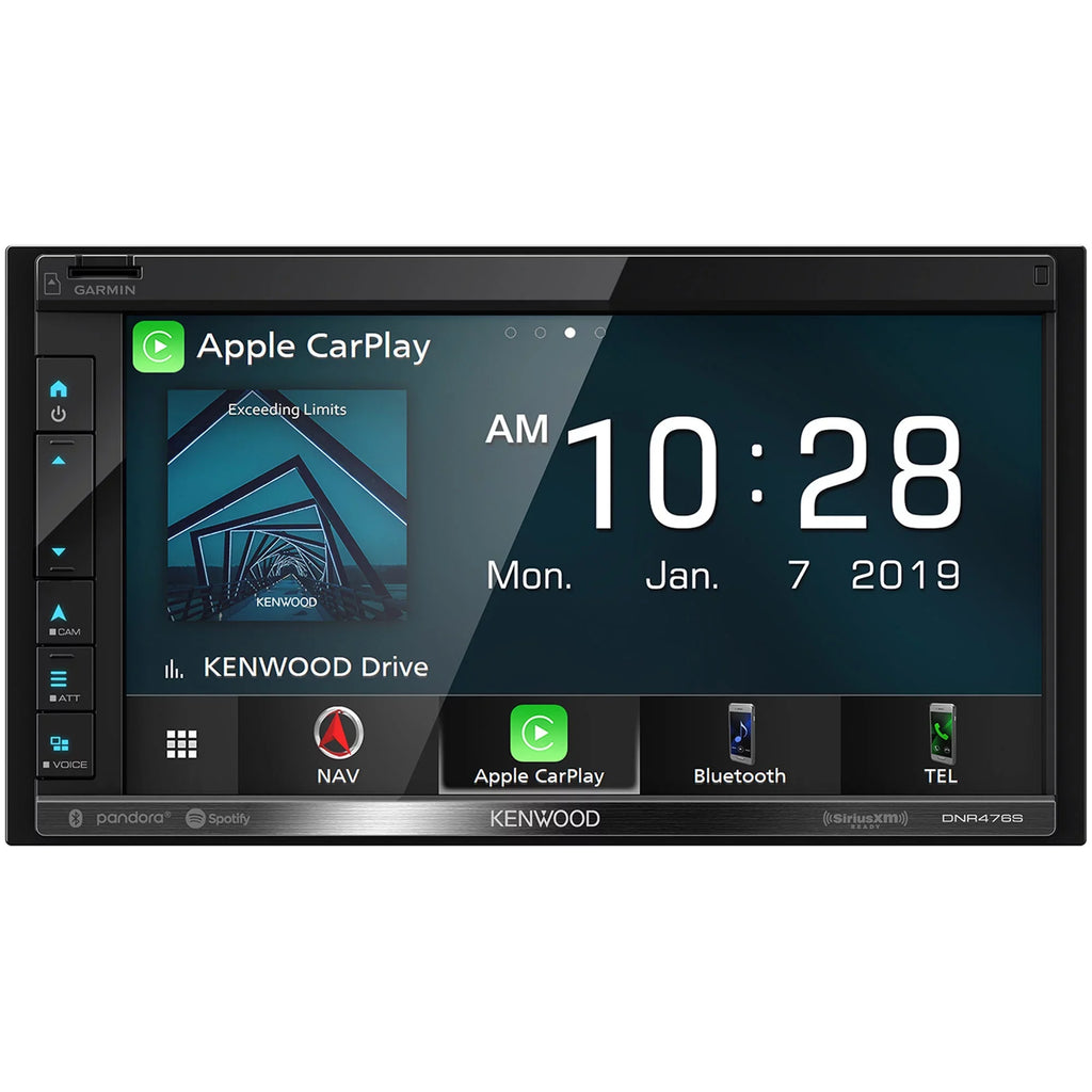 Kenwood DNR476S Digital Multimedia/Navigation Receiver with a Kenwood DRV-N520 Drive Recorder
