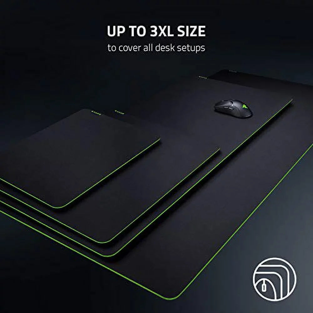 Razer Gigantus v2 Cloth Gaming Mouse Pad (Medium): Thick, High-Density Foam - Non-Slip Base - Classic Dark