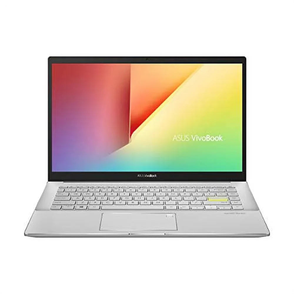 VivoBook S14 S433 Thin and Light Laptop, 14? FHD Display, Core i5-1135G7 CPU, 8GB DDR4 RAM, 512GB PCIe SSD, Thunderbolt 3, Wi-Fi 6, Windows 10 Home, Dreamy White, S433EA-DH51-WH
