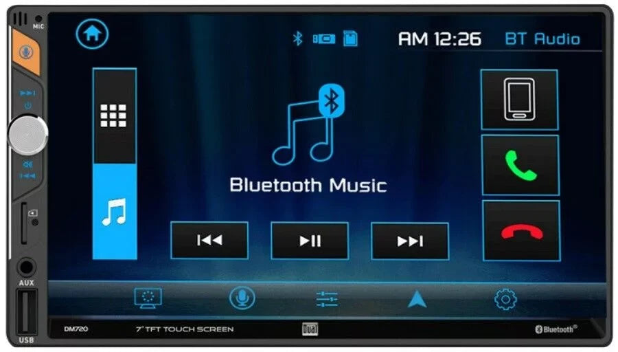 FITS SCION AM/FM USB/BLUETOOTH TOUCHSCREEN CAR RADIO STEREO PKG. INCLUDES VEHICLE SPECIFIC INSTALLATION HARDWARE INCLUDING DASH KIT, WIRE HARNESS, AND ANTENNA ADAPTER WHEN REQIRED.