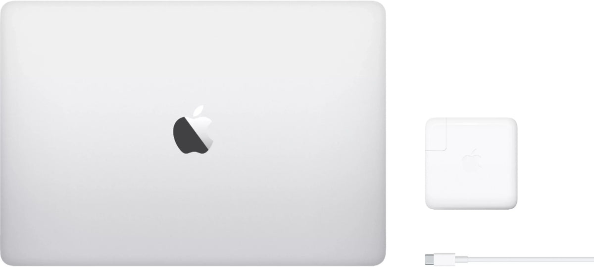 MacBook Pro 13-inch (i5 1.4GHz, 128GB SSD) (Mid 2019, MUHQ2LL/A) - Silver Bundle with Jet Zipper Sleeve + Laptop Starter Kit + Cleaning Kit (Refurbished)