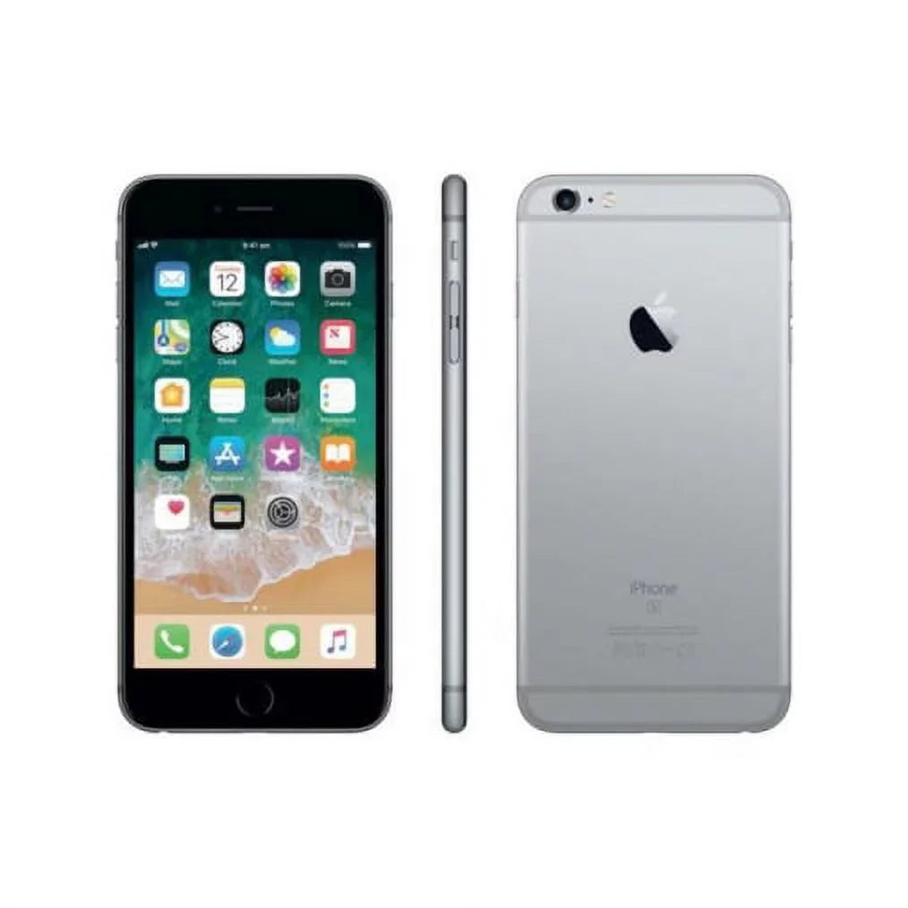 Restored iPhone 6s Plus 16 GB International Unlocked Cellphone - Retail Packaging (Space Gray) (Refurbished)