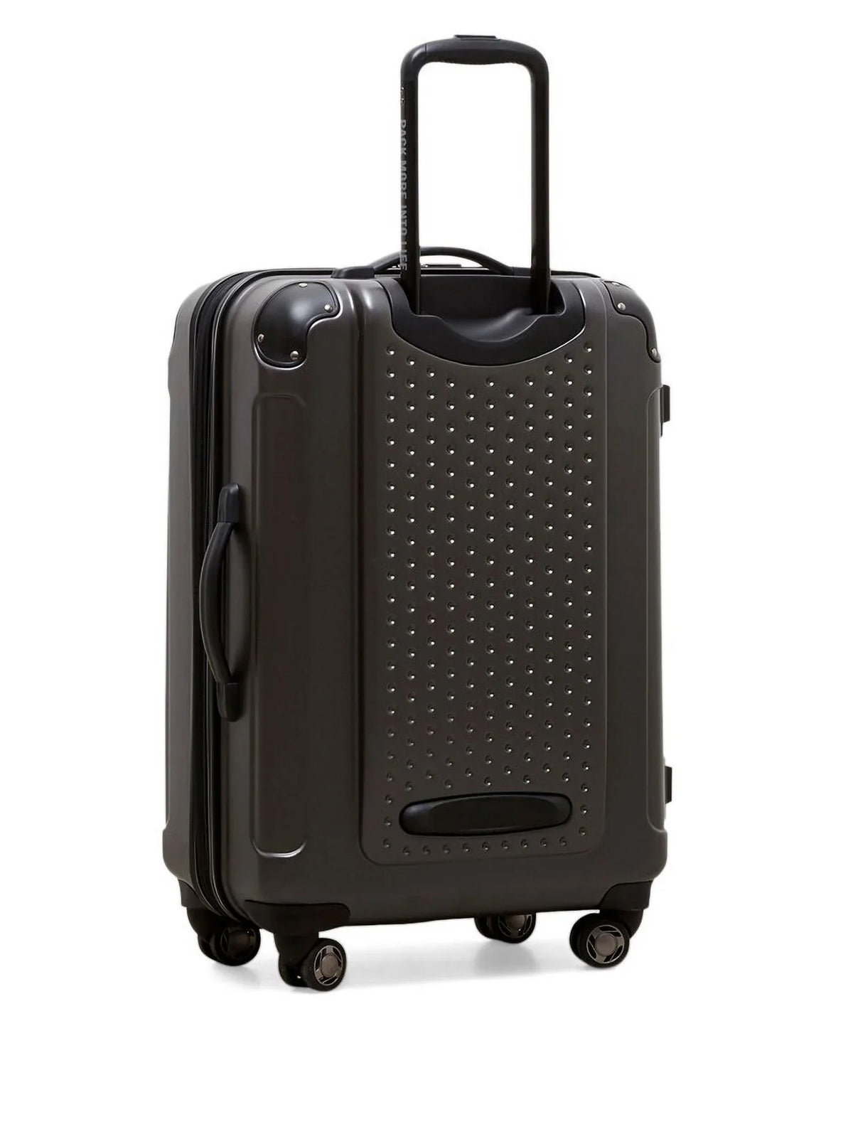 Kenneth Cole New York CHARCOAL 24 Inch Embossed Dot Hard Side Suitcase