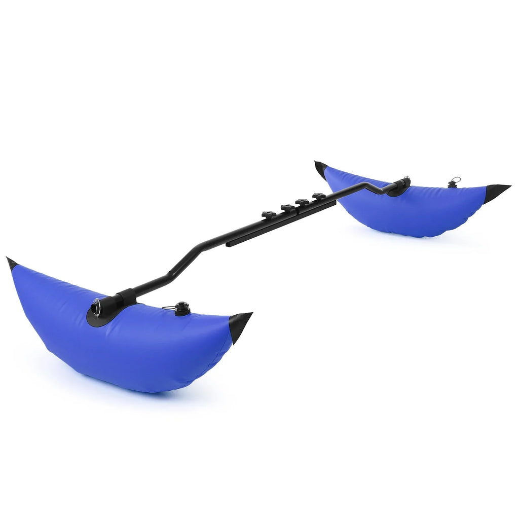 ametoys Kayak Plastic Inflatable Outrigger Float with Sidekick Arms Rod Kayak Boat Fishing Standing Float Stabilizer System Kit