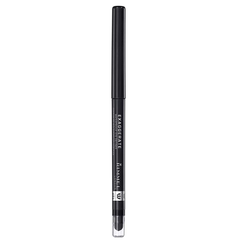 Pack of (12) Rimmel Exaggerate Waterproof Eye Definer Jet 0.009 Ounces