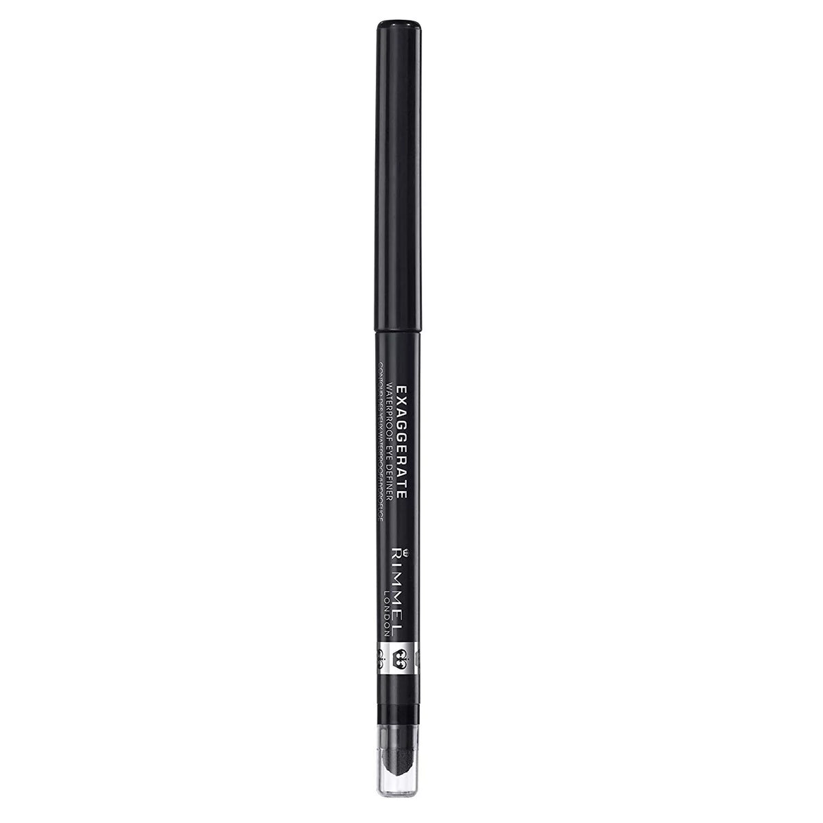 Pack of (12) Rimmel Exaggerate Waterproof Eye Definer Jet 0.009 Ounces