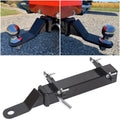Golf Cart Trailer Hitch Receiver 2" Rear Receiver Hitch Kit Club Car EZGO Yamaha Universal Rear Seat Trailer Hitch Receiver