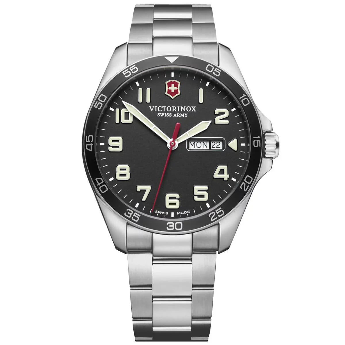 Victorinox Fieldforce Quartz Ebony Dial Men's Watch 241849