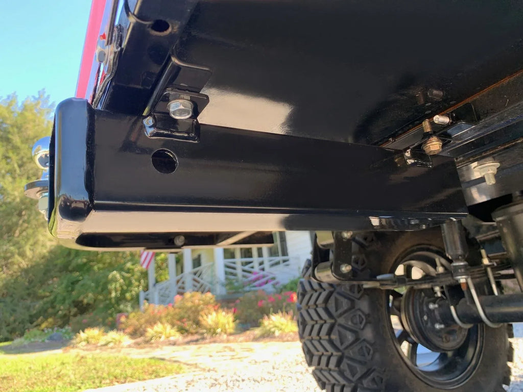 Golf Cart Trailer Hitch Receiver 2" Rear Receiver Hitch Kit Club Car EZGO Yamaha Universal Rear Seat Trailer Hitch Receiver