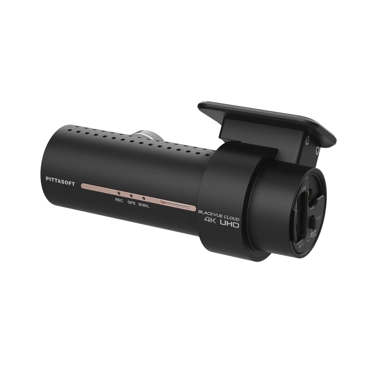 Ebony Dash Cam Front DR970X-1CH Plus | 4K UHD Cloud Dashcam | Starvis 2 CMOS Sensor | Built-in Wi-Fi, GPS, Parking Mode | LTE and Mobile Hotspot via Optional LTE Module