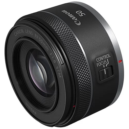 RF 50mm F1.8 STM: for Full Frame Mirrorless RF Mount Cameras [EOS R, EOS RP, EOS R5, EOS R6] + Pixi -Starter Bundle (International Version)