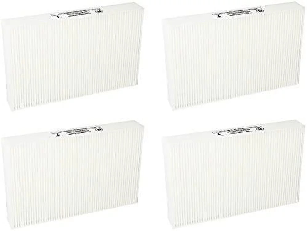 True HEPA Filter Replacement for Honeywell Air Purifier Models A300, A-090, A-100 and A200 Compared With Part HRF-R2 - 4 Packs